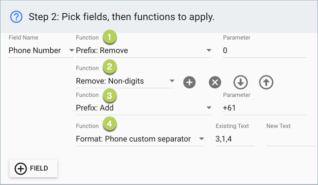 format phone numbers