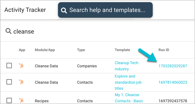 activity-tracker-hubspot-cleanse-data-run-id-w-arrow.png