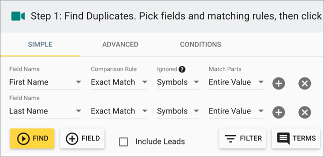 merge-duplicates-salesforce-contacts-step-1-first-name-last-name.png
