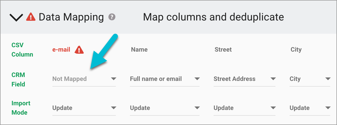 magical-import-hubspot-contacts-step-1-warning-not-mapped-email.png