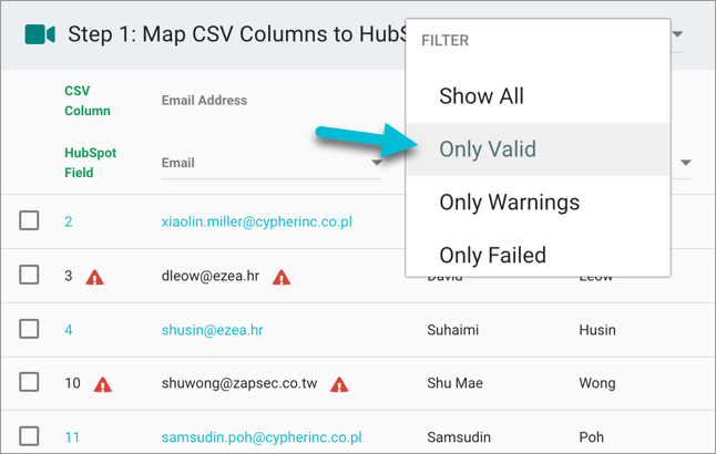 magical-import-hubspot-contacts-step-1-only-valid.png