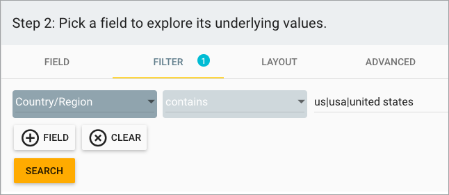 Step 2 Filter