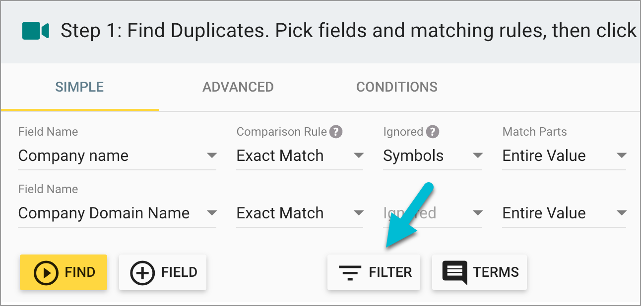 merge-duplicates-hubspot-companies-step-1-filter-arrow-646px.png