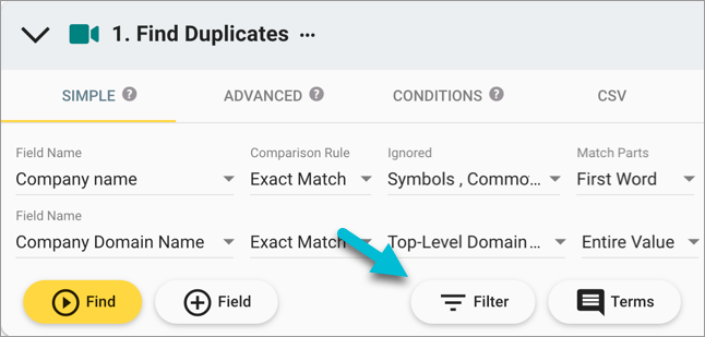 merge-duplicates-hubspot-companies-step-1-filter-arrow.png