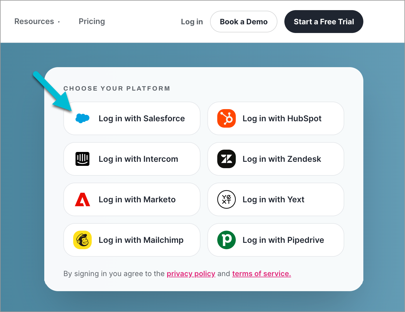 insycle-login-page-Salesforce-button-w-arrow-700w.png
