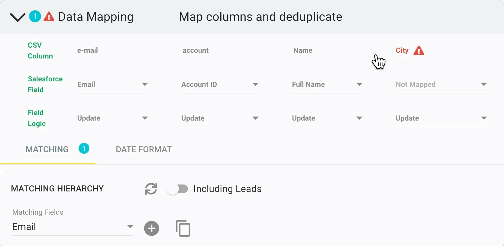 magical-import-salesforce-contacts-map-column-anim.gif