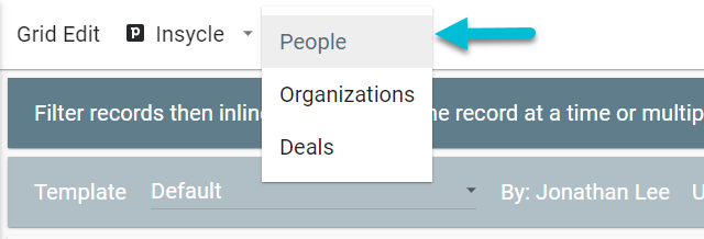 pipedrive record types supported