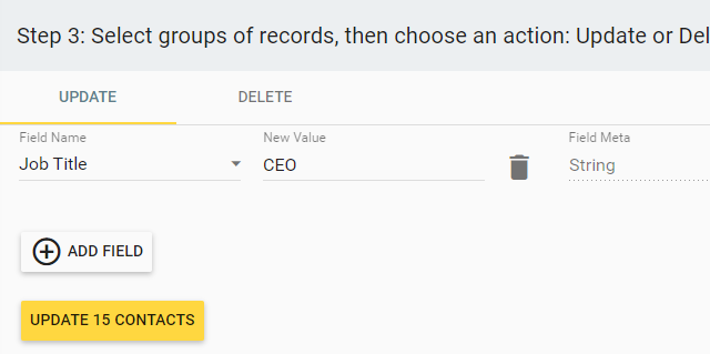 job title