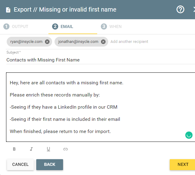 Export